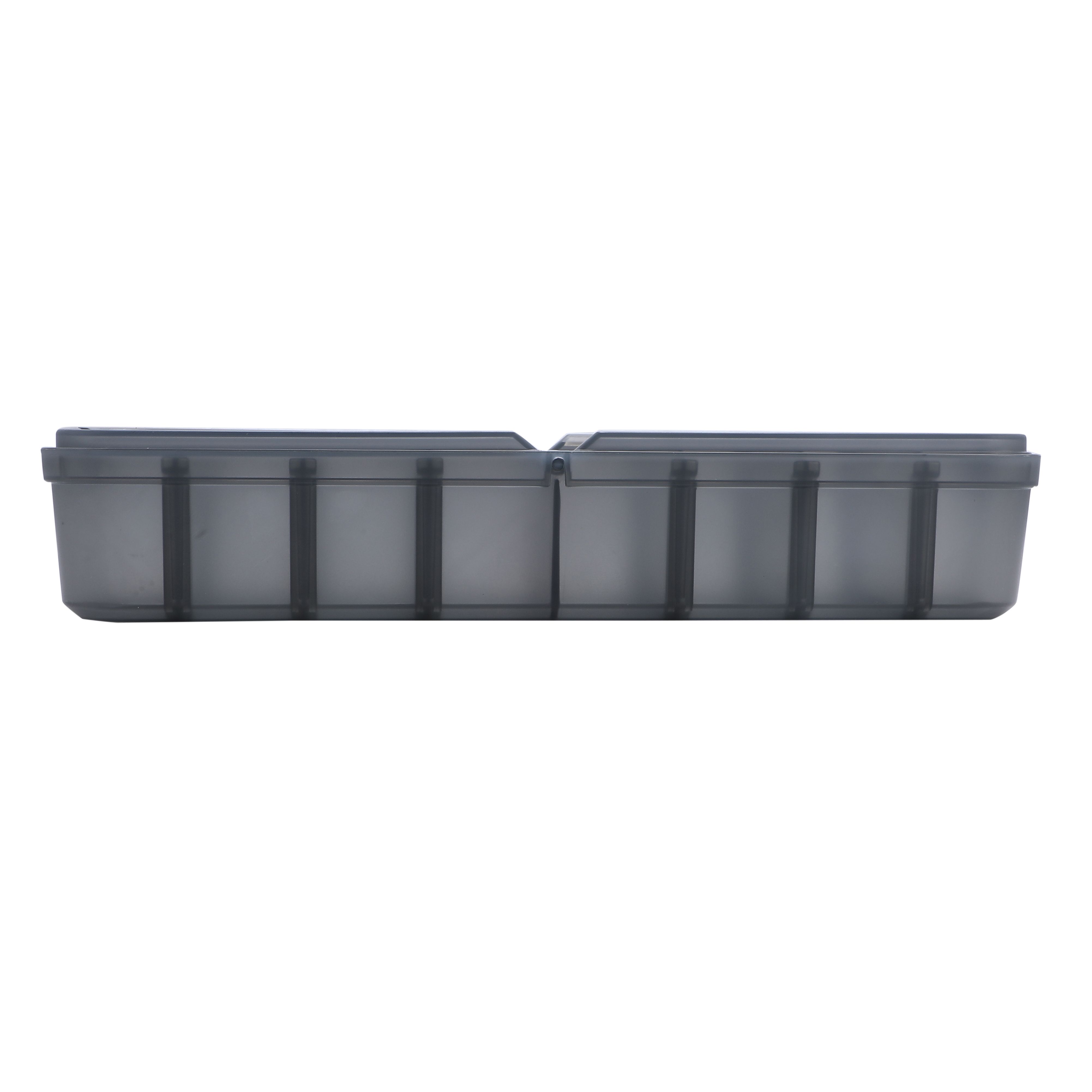 Ezy Storage Bunker tough Grey Insert tray with 8 compartment