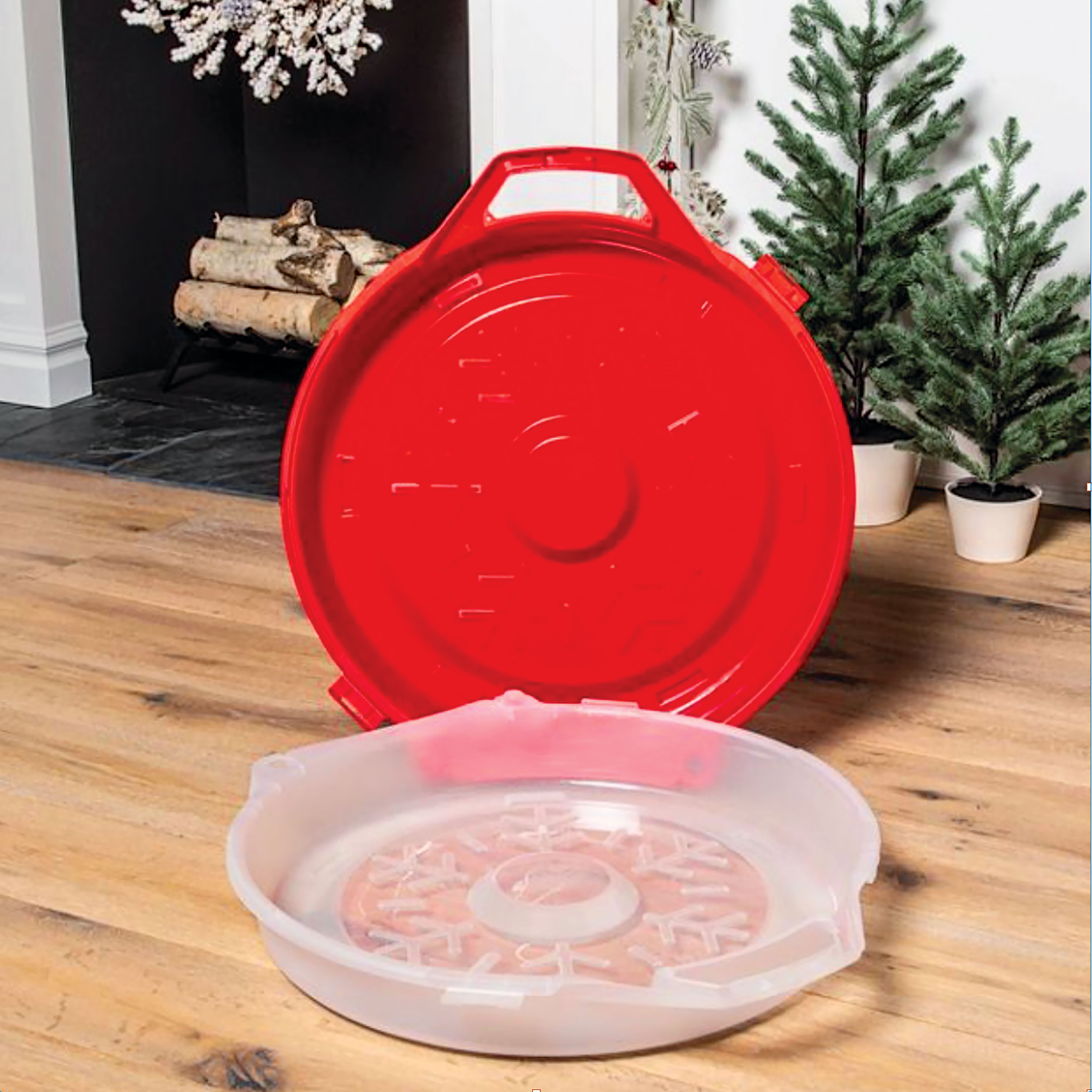 Christmas Wreath Holder Rubbermaid Wreath Storage Wreath Holders