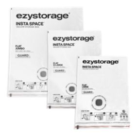Ezy Storage Insta space Mixed size Vacuum storage bag, Pack of 10