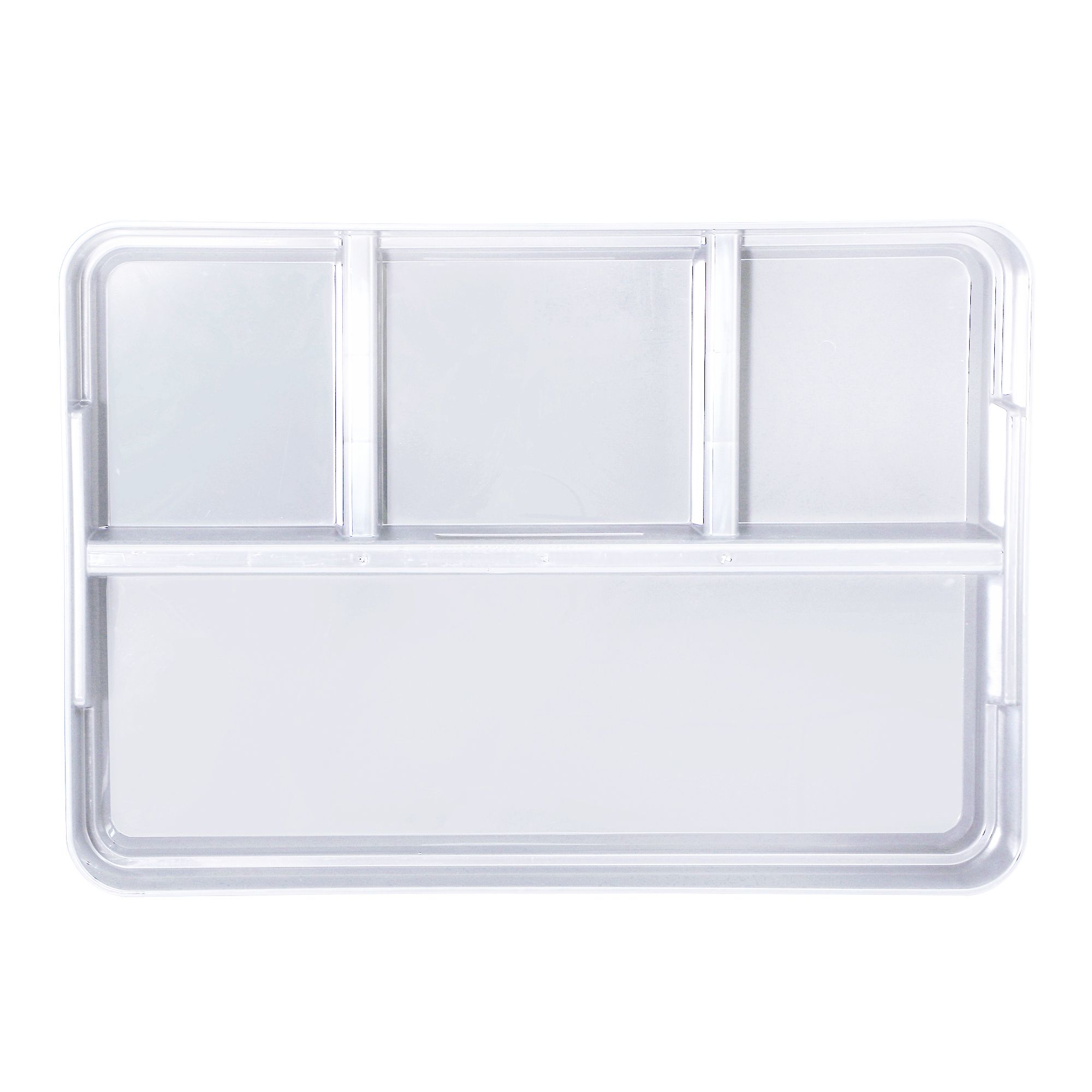 Ezy Storage Solutions+ White Large Insert tray with 4 compartments