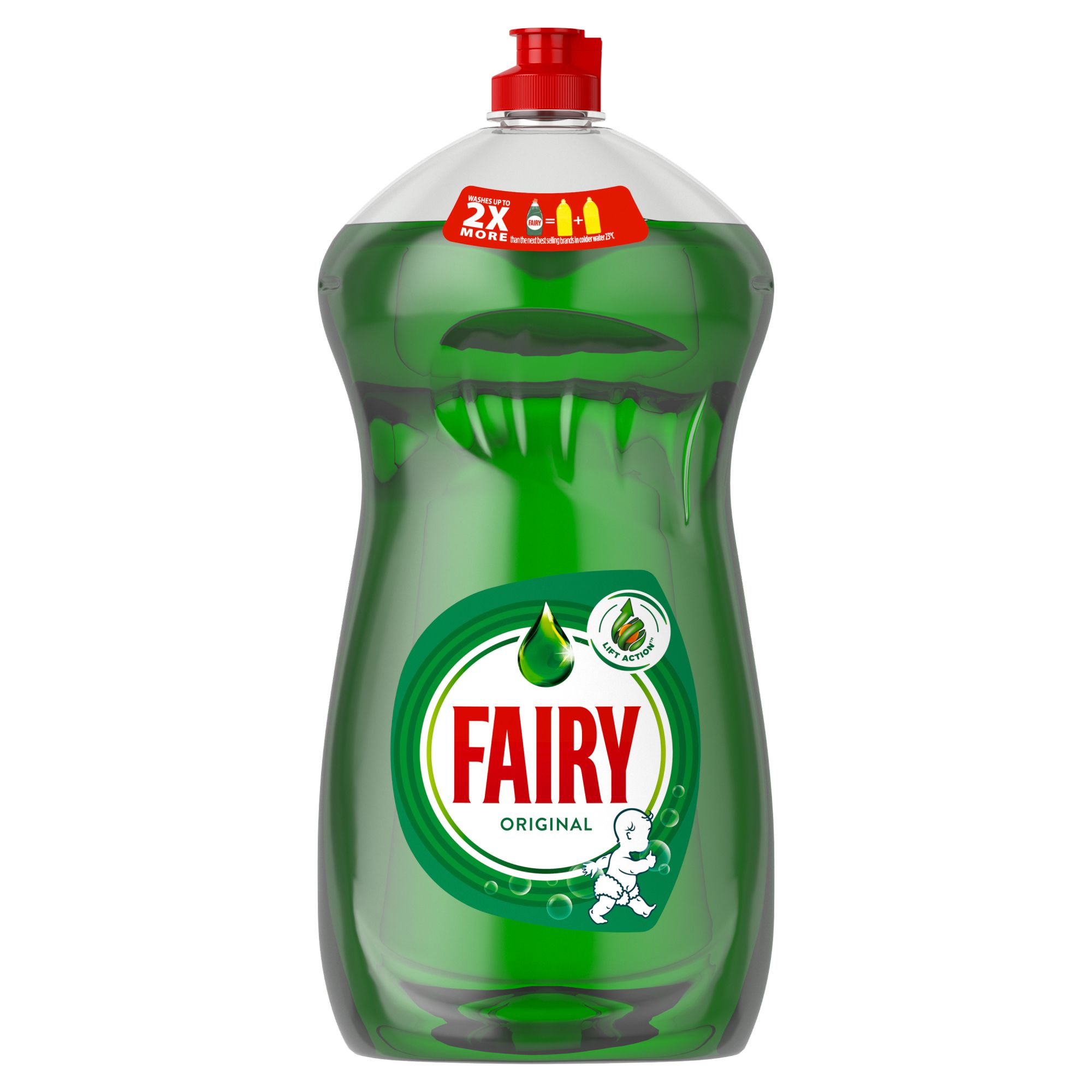 Fairy Concentrated Original Washing liquid, 1.45L