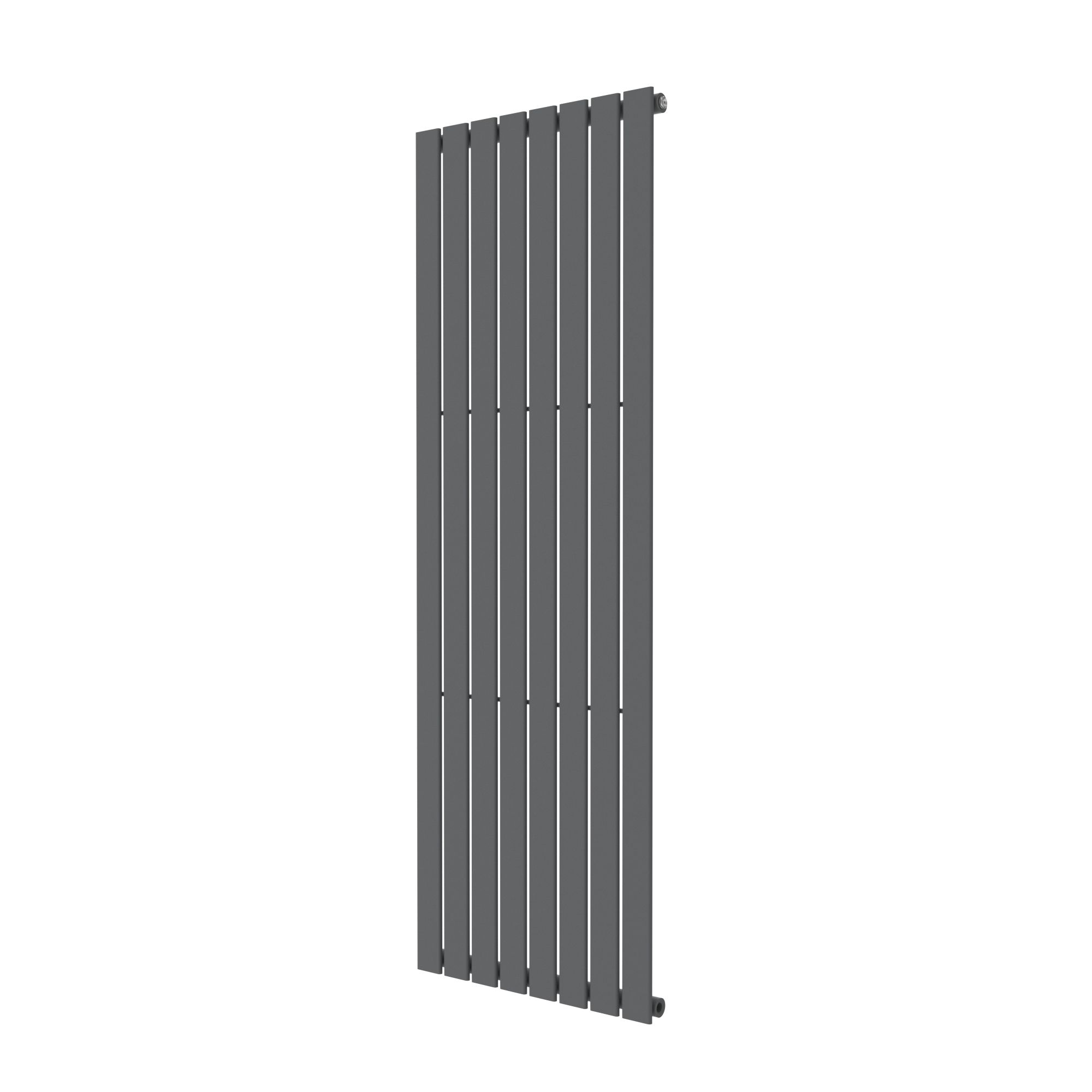 Faringdon Anthracite Vertical Designer Radiator, (W)604mm x (H)1800mm