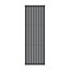 Faringdon Anthracite Vertical Designer Radiator, (W)604mm x (H)1800mm