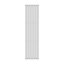 Faringdon White Vertical Designer Radiator, (W)452mm x (H)1800mm