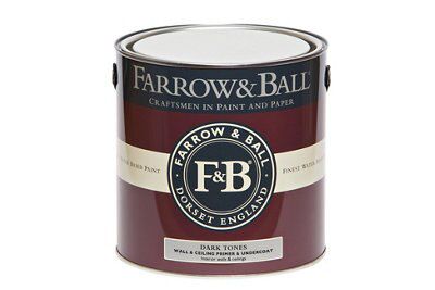 Farrow & Ball Dark tones Wall & ceiling Primer & undercoat, 2.5L