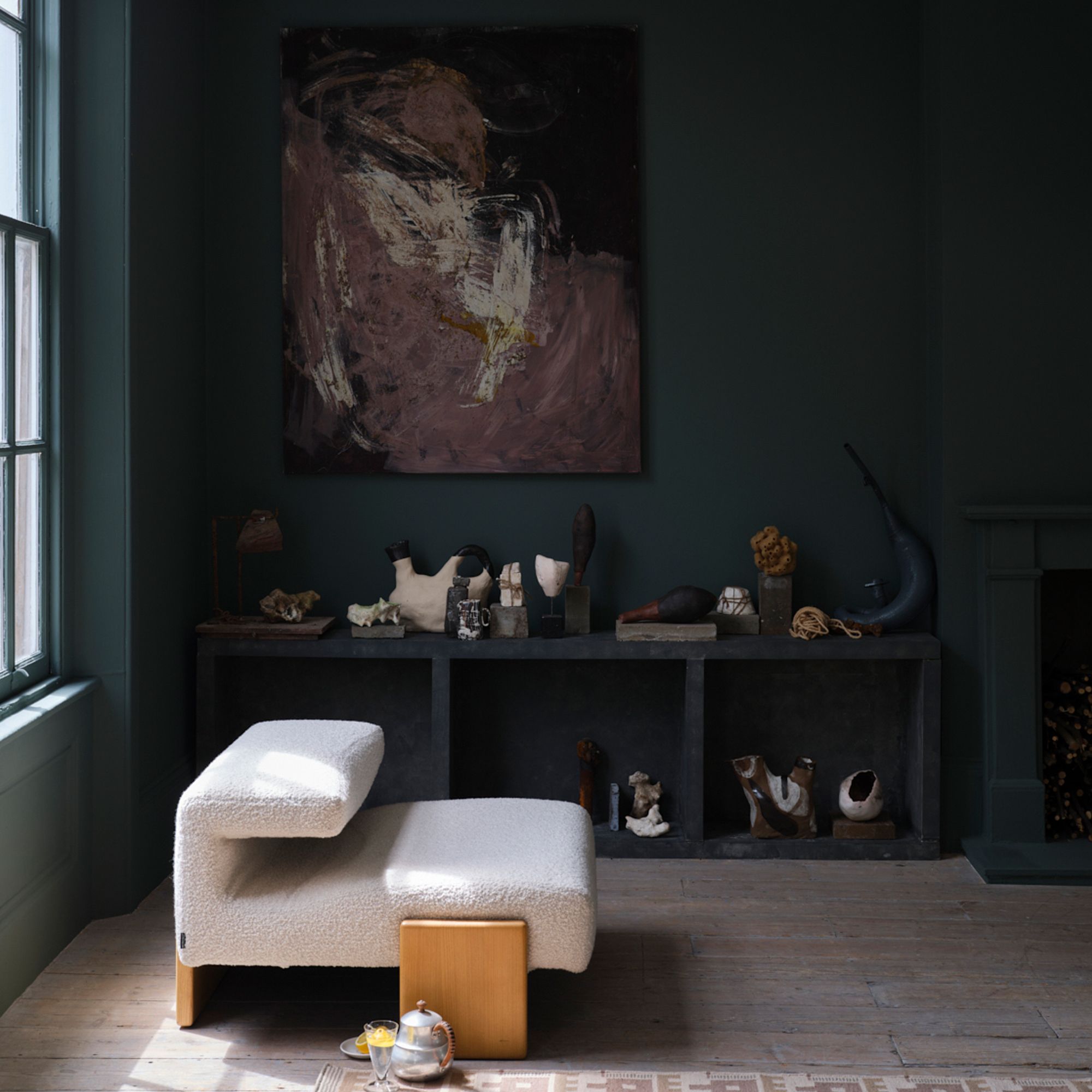 Farrow & Ball Douter No.318 Dead-Flat Matt Multi-surface Emulsion paint ...