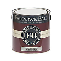 Farrow & Ball Estate All white No.2005 Eggshell Metal & wood paint, 2.5L