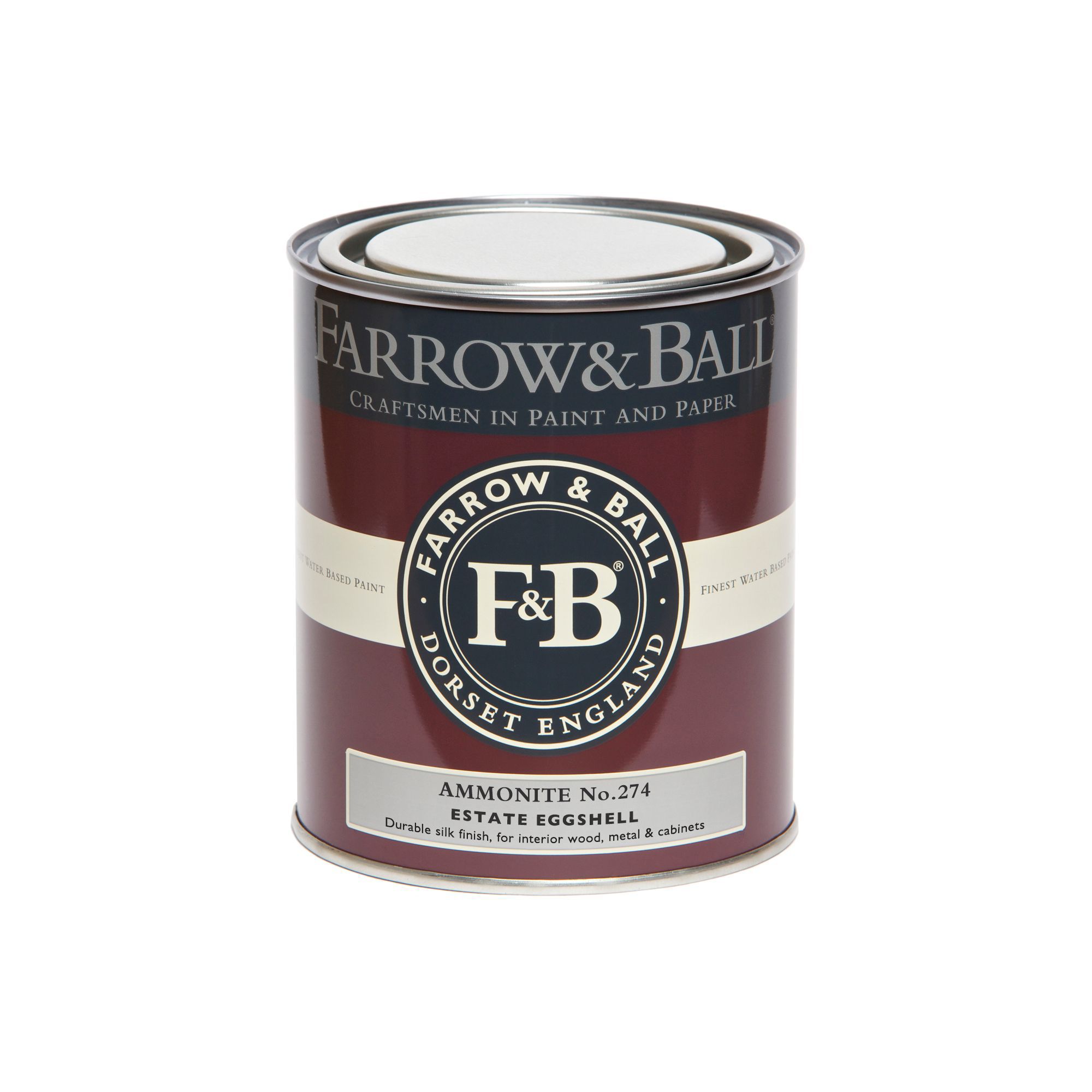 Farrow & Ball Estate Ammonite No.274 Eggshell Metal & wood paint, 750ml