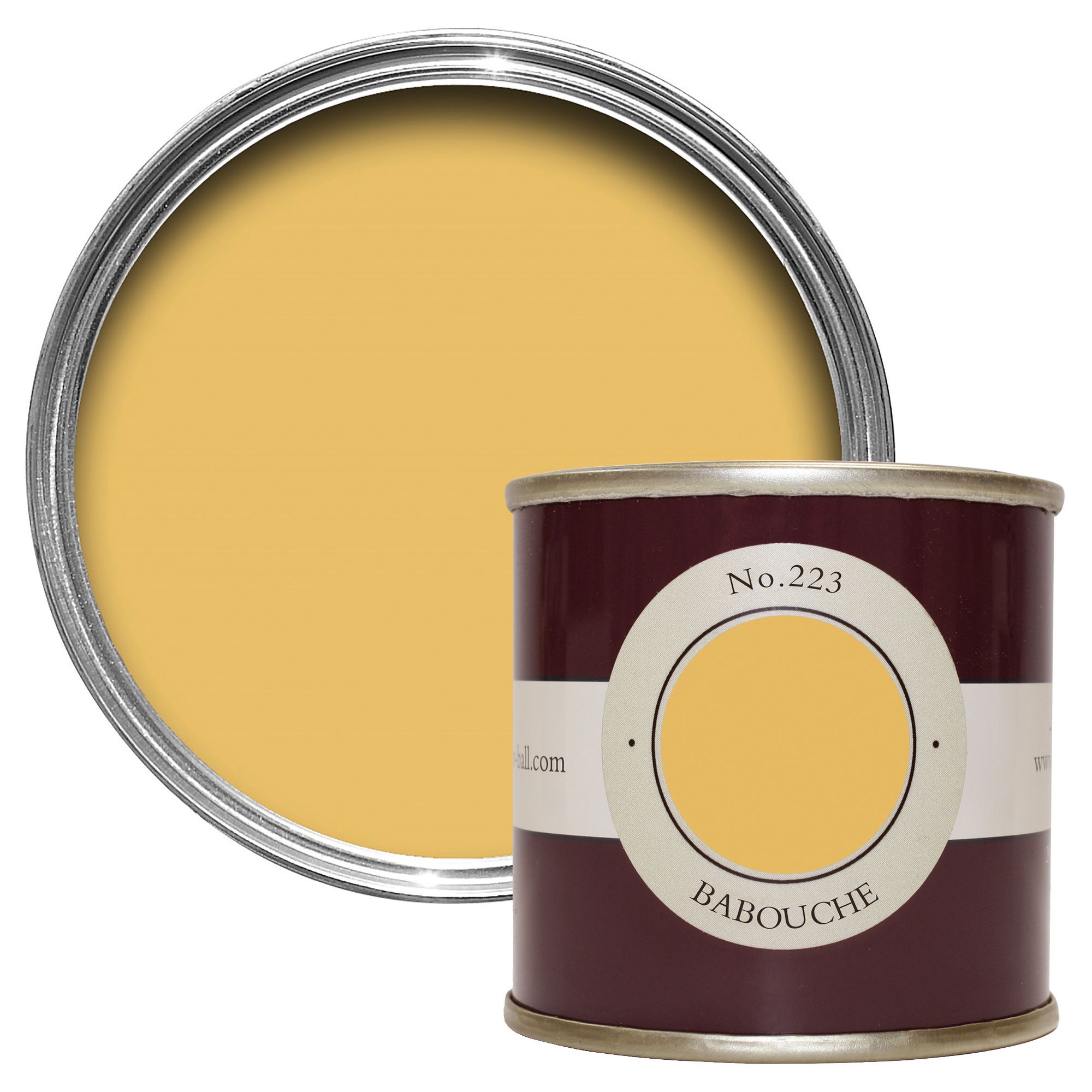 Farrow & Ball Estate Babouche No.223 Emulsion paint, 100ml Tester pot