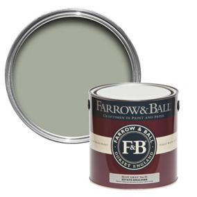 Farrow & Ball Estate Blue gray Matt Emulsion paint, 2.5L