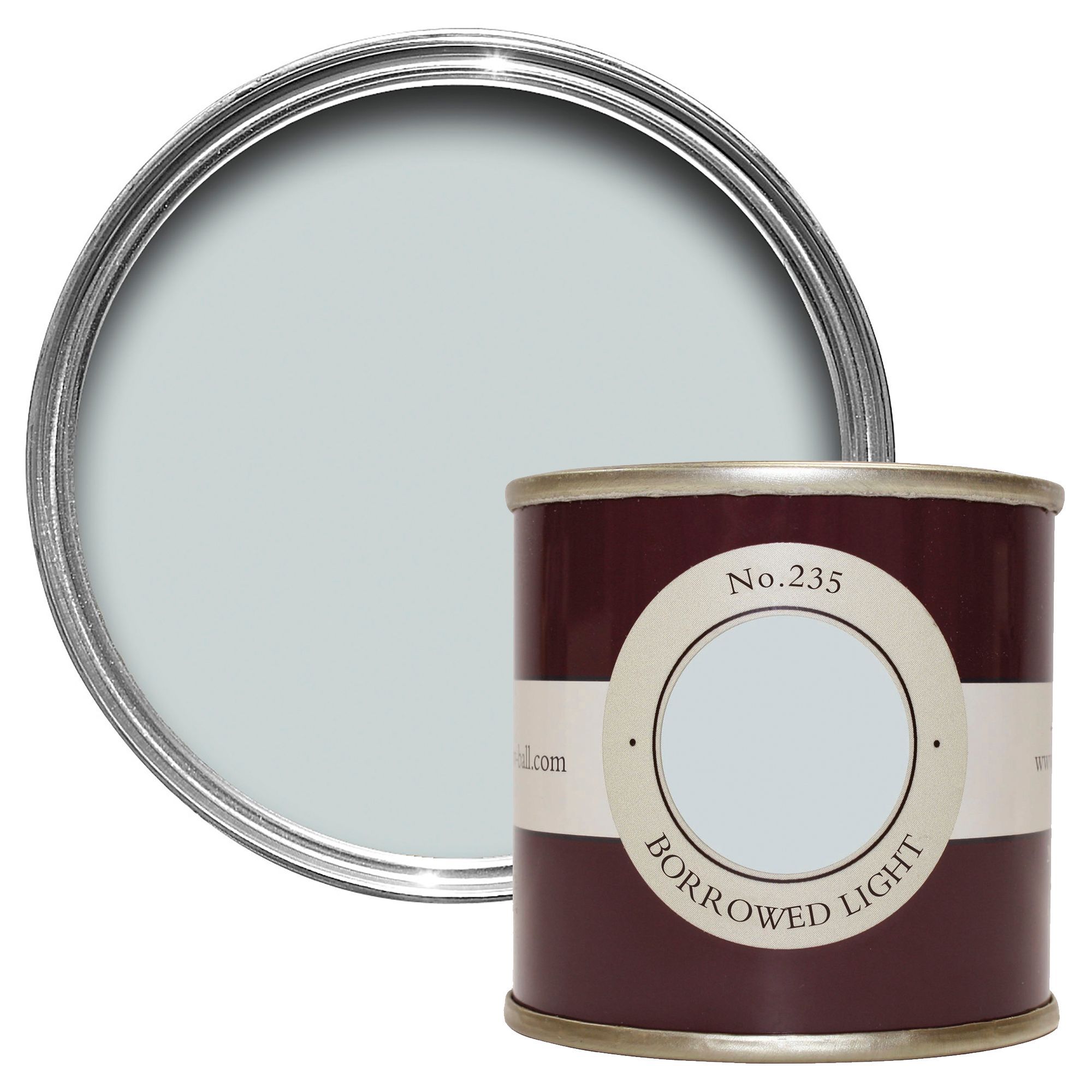 Farrow & Ball Estate Borrowed light No.235 Emulsion paint, 100ml Tester pot | DIY at