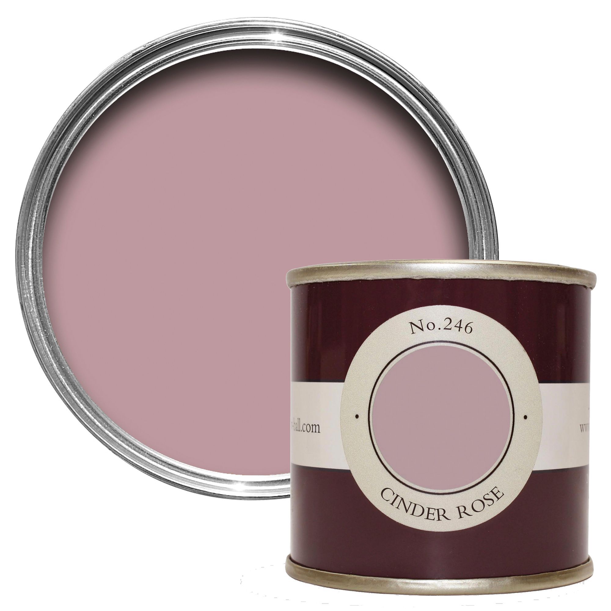 Farrow & Ball Estate Cinder rose Emulsion paint, 100ml