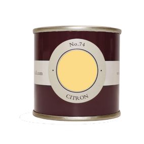 Farrow & Ball Estate Citron No.74 Emulsion paint, 100ml Tester pot