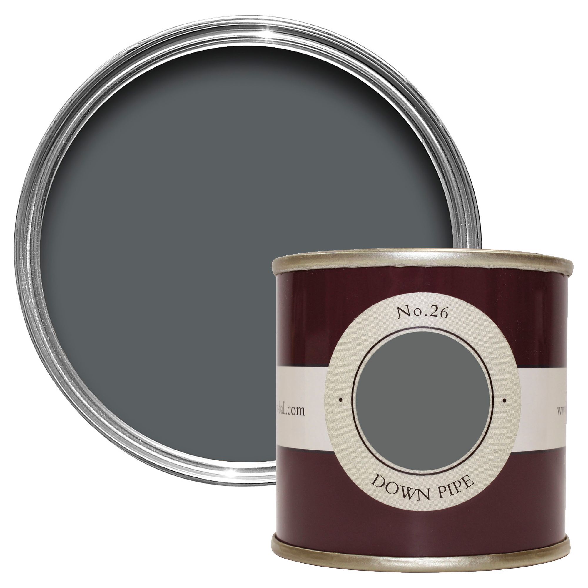 Farrow & Ball Estate Down Pipe No.26 Matt Wall & ceiling Emulsion paint, 100ml Tester pot