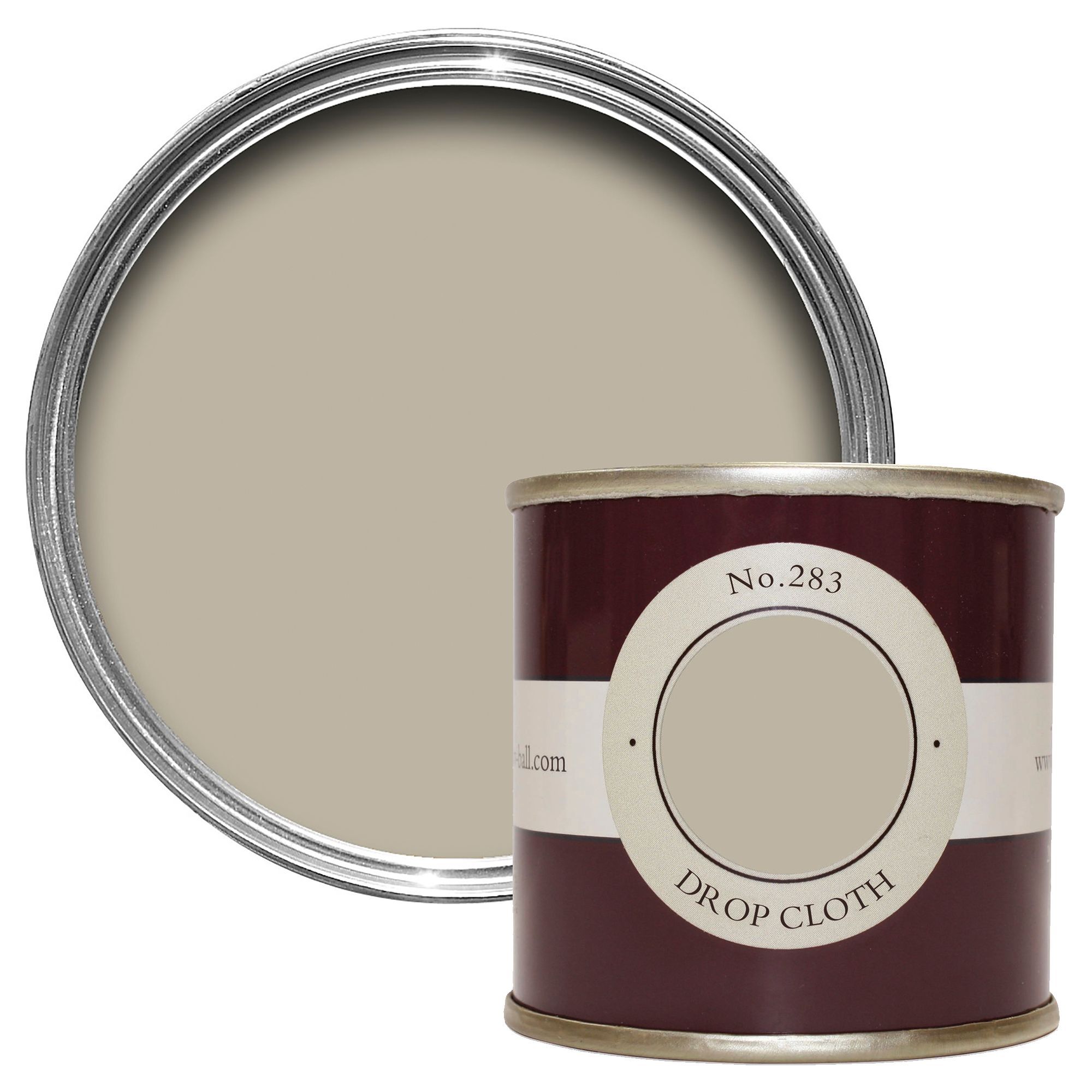 Farrow & Ball Estate Drop cloth No.283 Chalky Wall & ceiling Emulsion paint, 100ml Tester pot