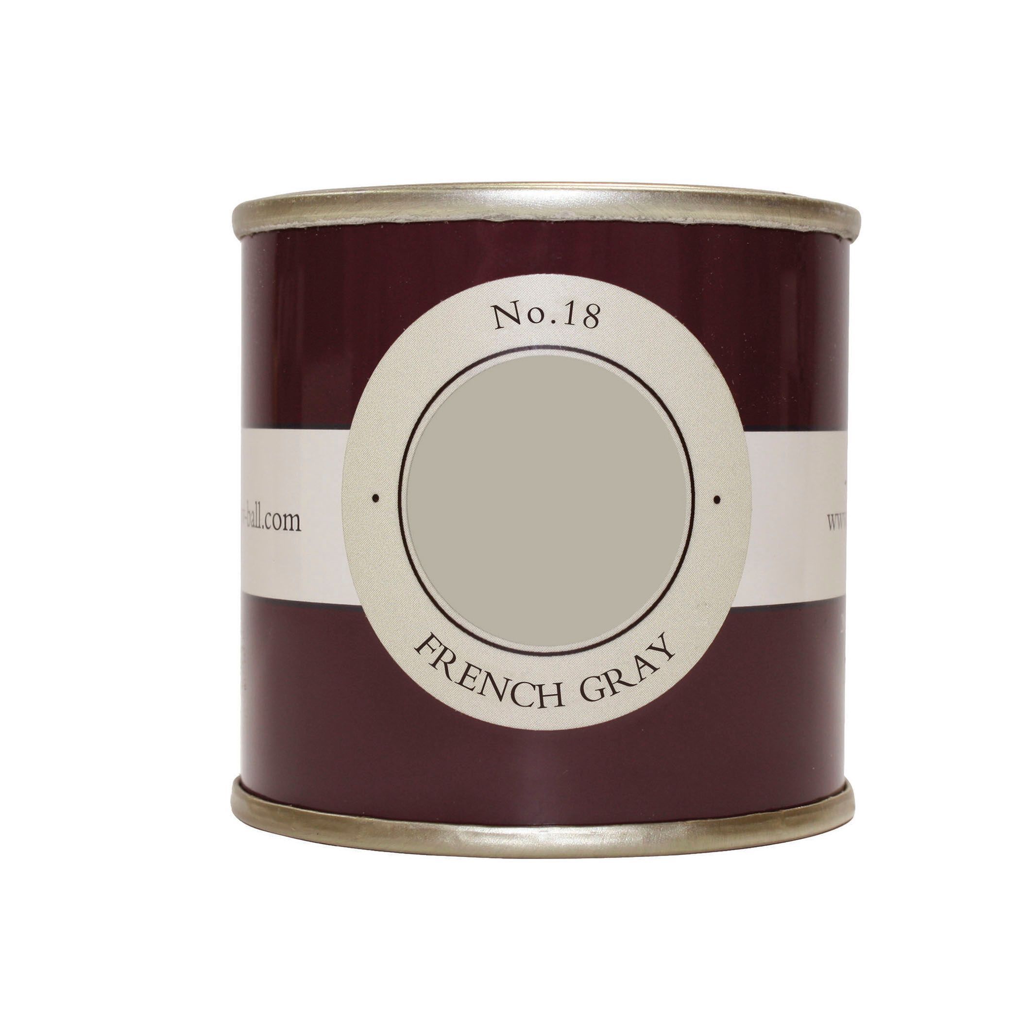 Farrow & Ball Estate French Gray No.18 Matt Wall & ceiling Emulsion paint, 100ml Tester pot
