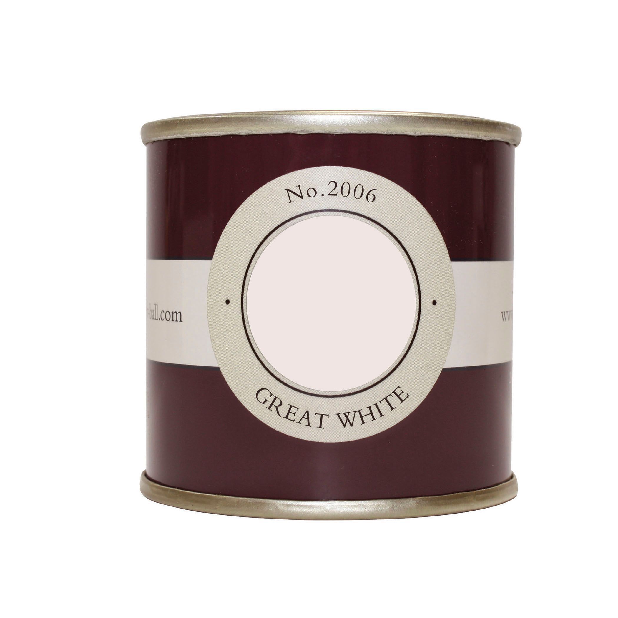 Farrow & Ball Estate Great white Emulsion paint, 100ml