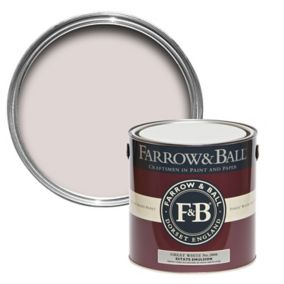 Farrow & Ball Estate Great white Matt Emulsion paint, 2.5L