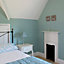Farrow & Ball Estate Green Blue No.84 Eggshell Paint, 750ml