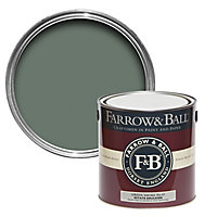 Farrow & Ball Estate Green smoke Matt Emulsion paint, 2.5L