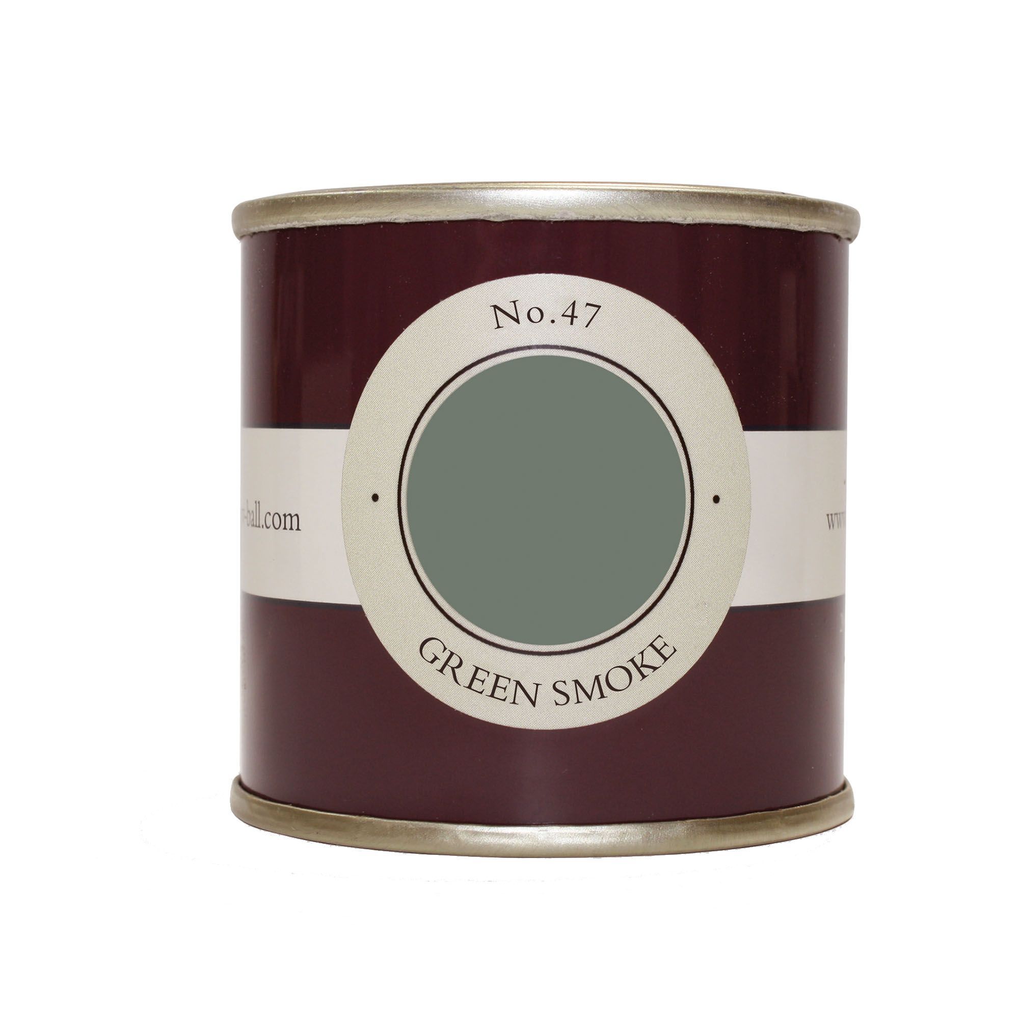 Farrow & Ball Estate Green Smoke No.47 Matt Wall & ceiling Emulsion paint, 100ml Tester pot