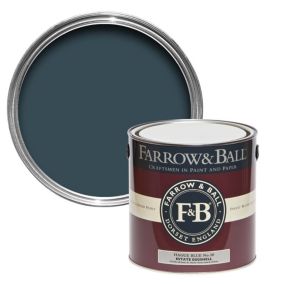 Farrow & Ball Estate Hague Blue No.30 Eggshell Paint, 2.5L