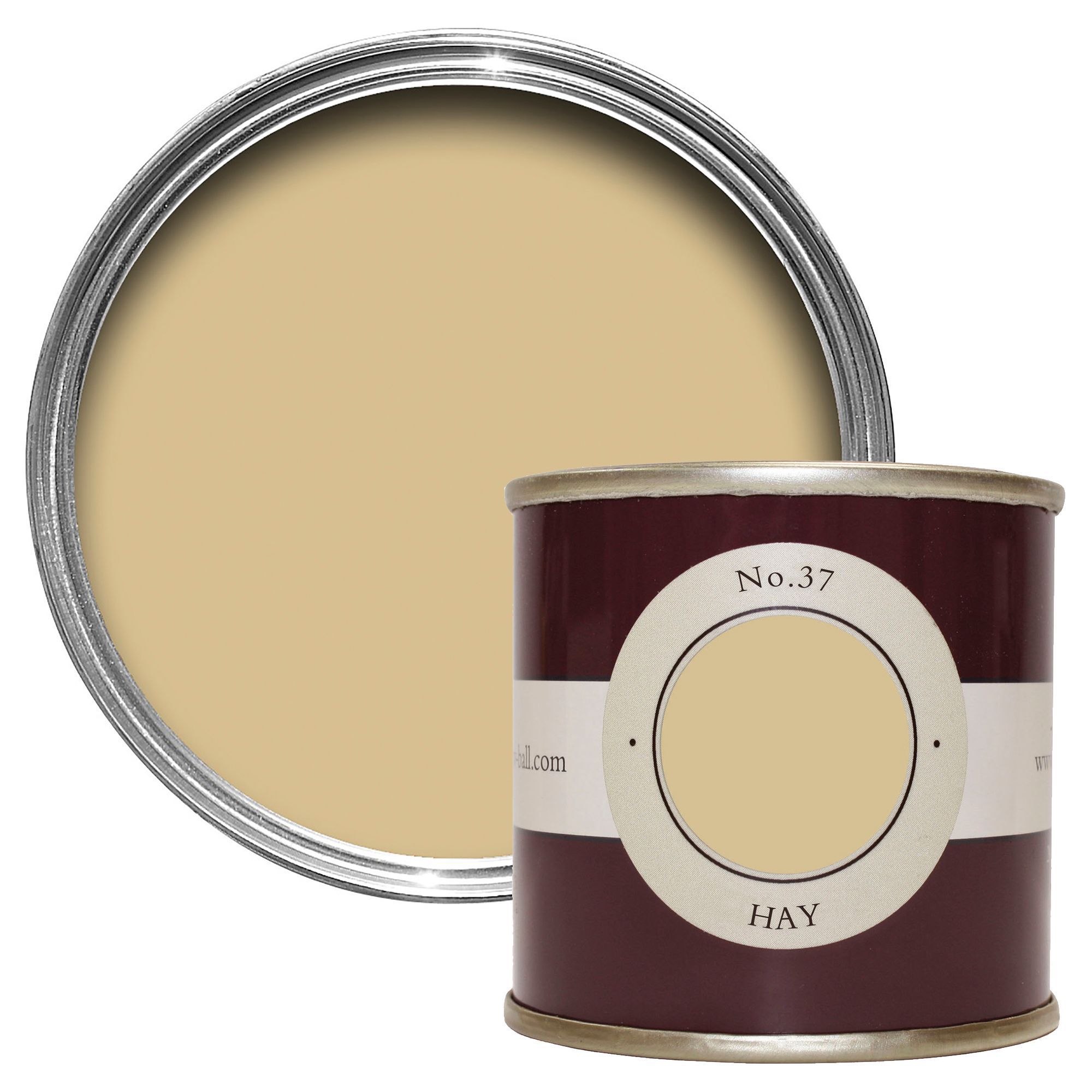 Farrow & Ball Estate Hay No.37 Matt Wall & ceiling Emulsion paint, 100ml Tester pot