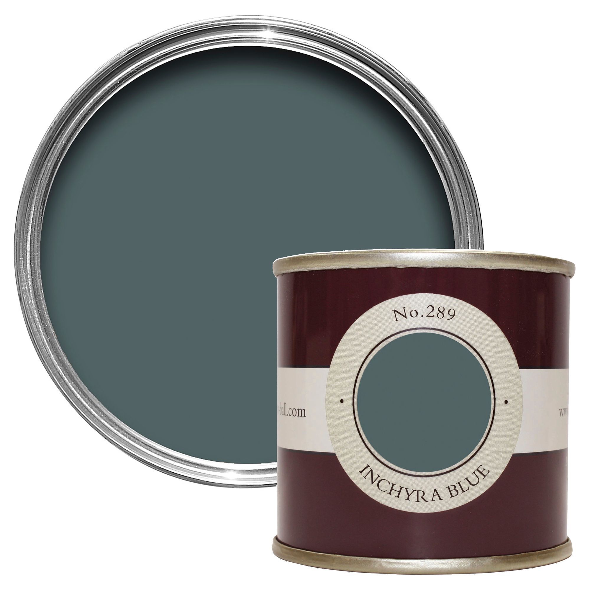 Farrow & Ball Estate Inchyra blue No.289 Emulsion paint, 100ml Tester pot DIY at B&Q