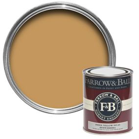 Farrow & Ball Estate India Yellow No.66 Eggshell Paint, 750ml