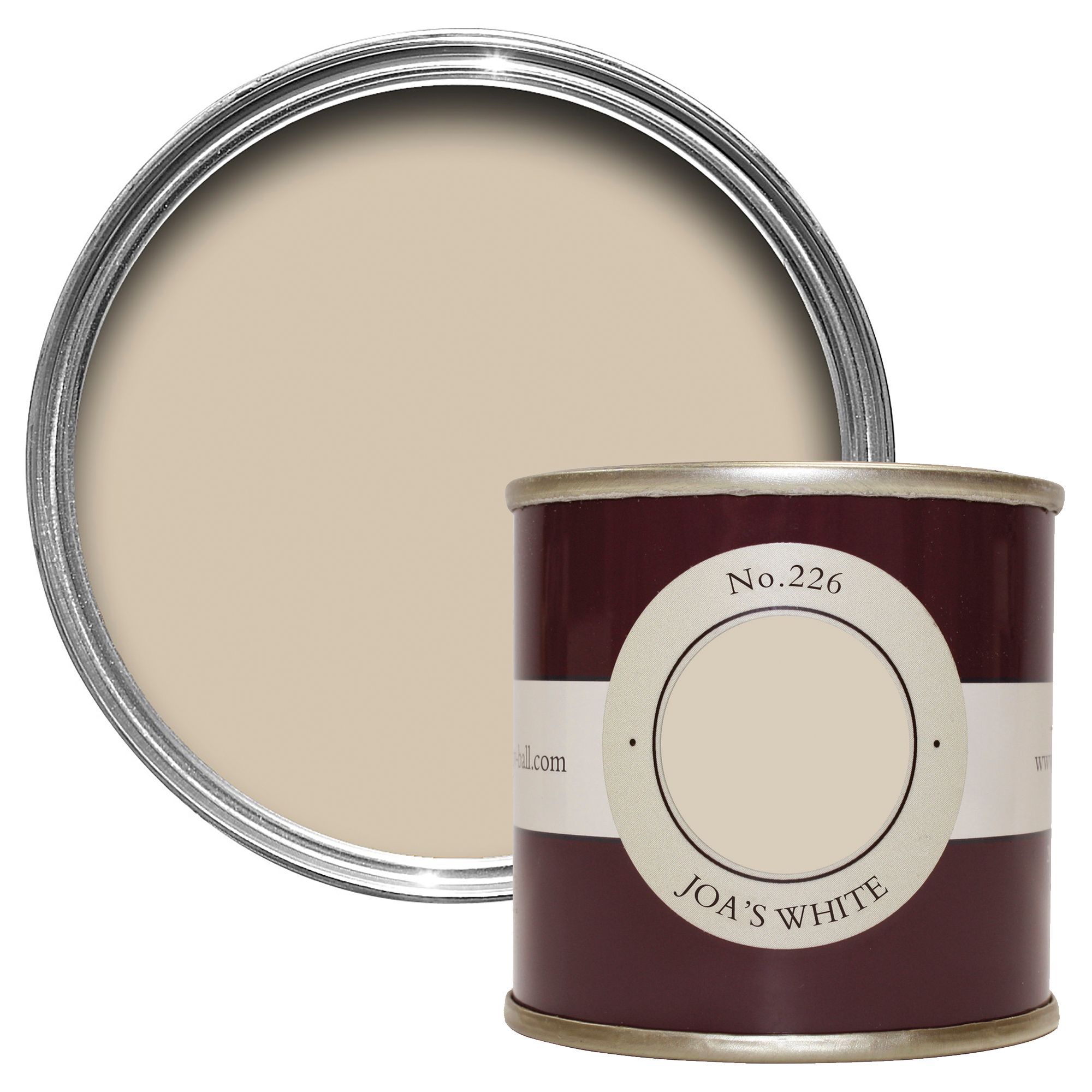 Farrow & Ball Estate Joa's White No.226 Matt Wall & ceiling Emulsion paint, 100ml Tester pot
