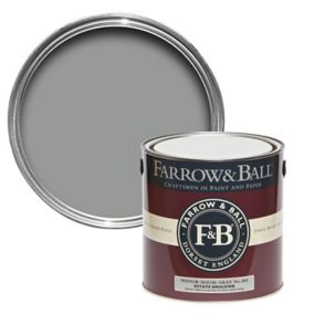 Farrow & Ball Estate Manor house gray Matt Emulsion paint, 2.5L