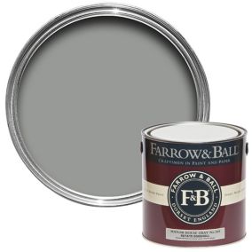 Farrow & Ball Estate Manor House Gray No.265 Eggshell Paint, 2.5L