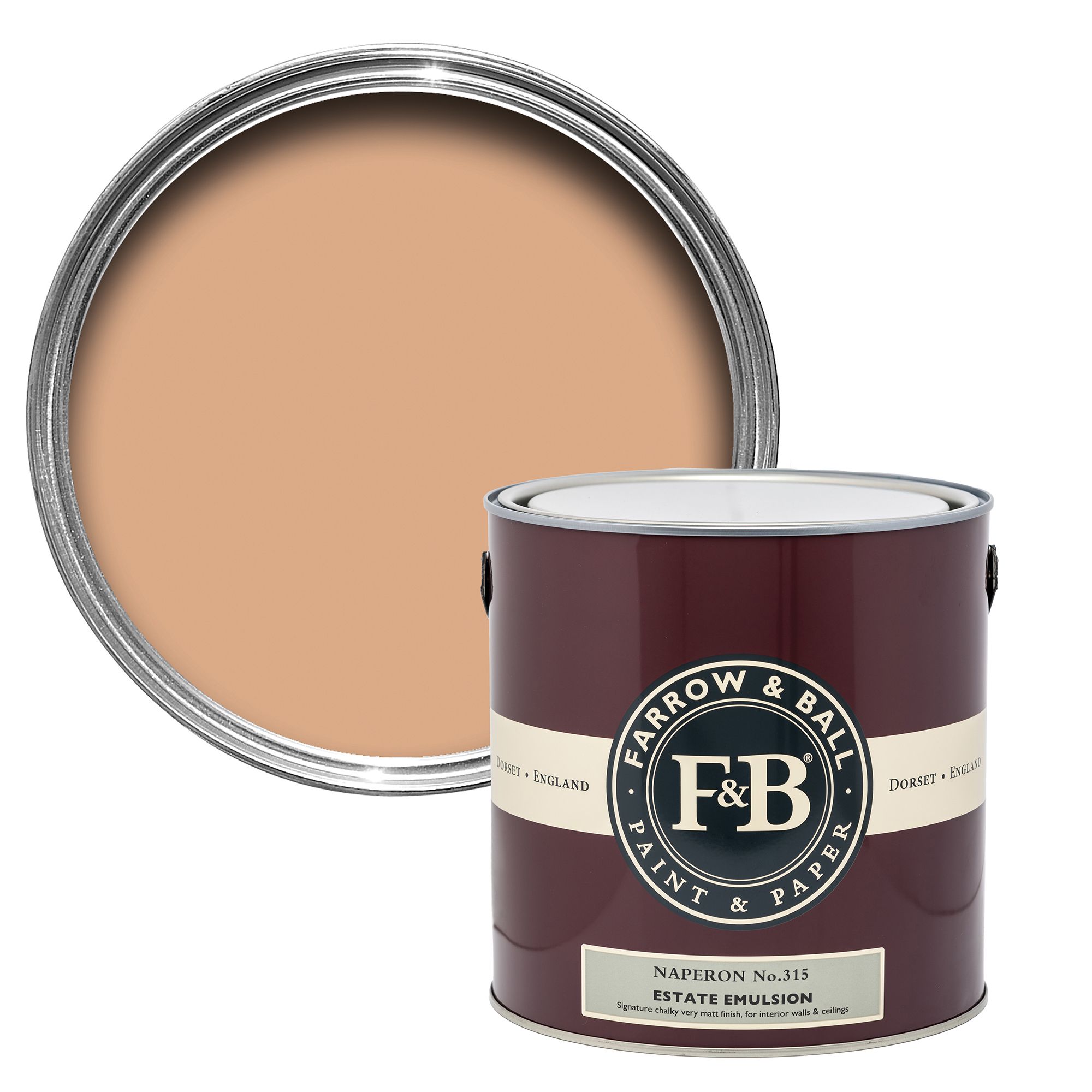 Farrow & Ball Estate Naperon No.315 Matt Wall & ceiling Emulsion paint, 2.5L