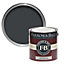 Farrow & Ball Estate Off-black Matt Emulsion paint, 2.5L