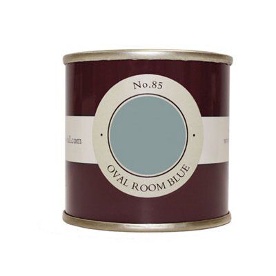 Farrow & Ball Estate Oval Room Blue No.85 Matt Wall & ceiling Emulsion paint, 100ml Tester pot