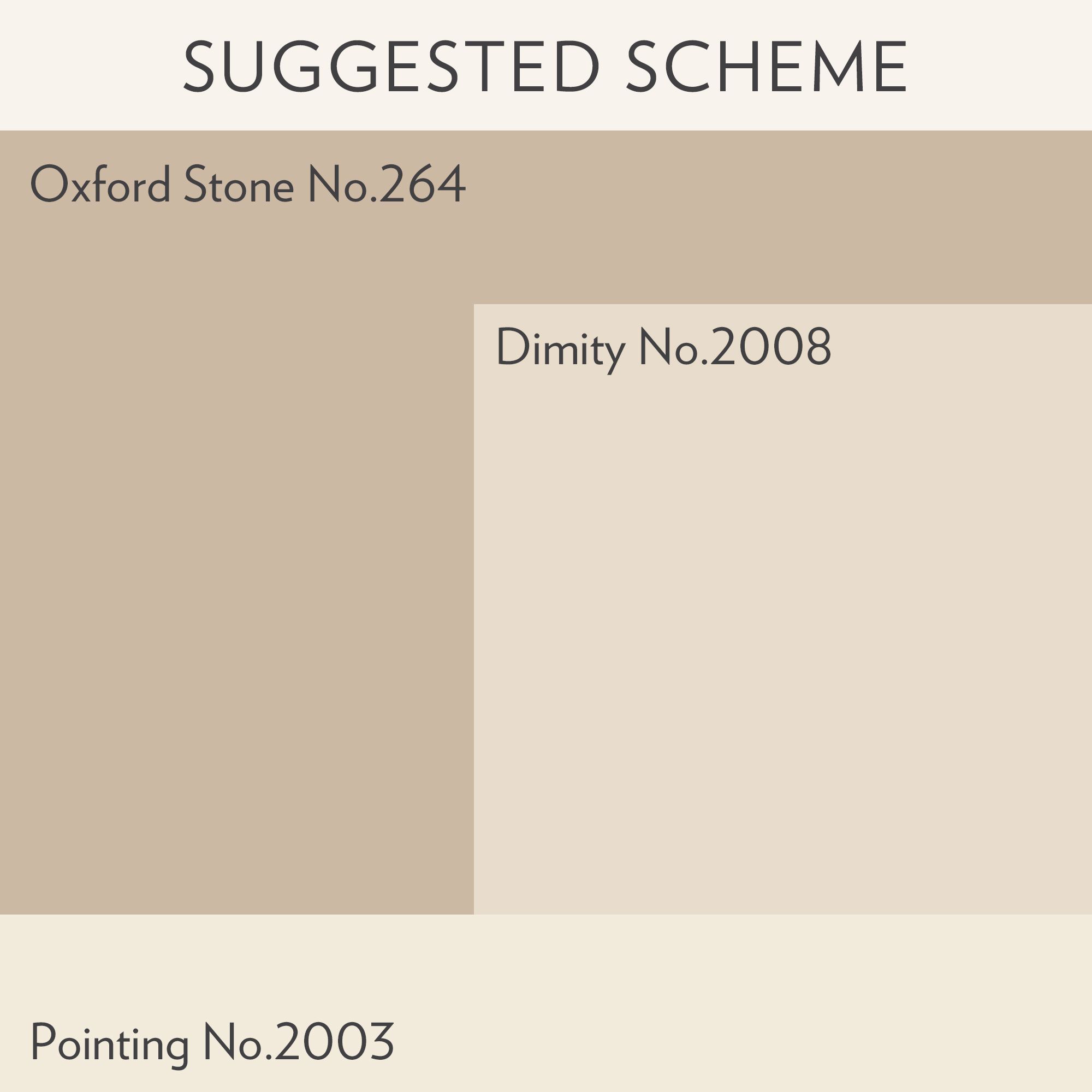 Farrow & Ball Estate Oxford Stone Matt Wall & ceiling Emulsion paint, 100ml Tester pot