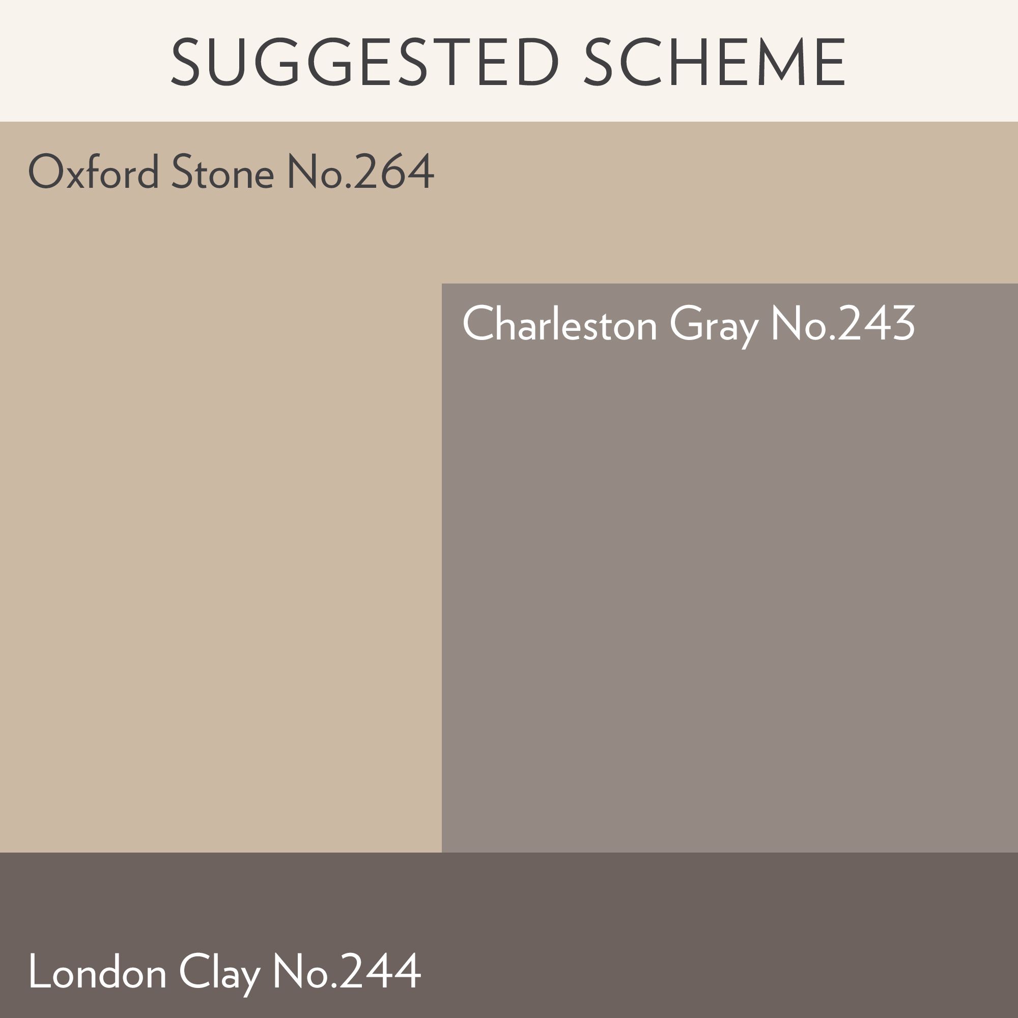 Farrow & Ball Estate Oxford Stone Matt Wall & ceiling Emulsion paint, 100ml Tester pot