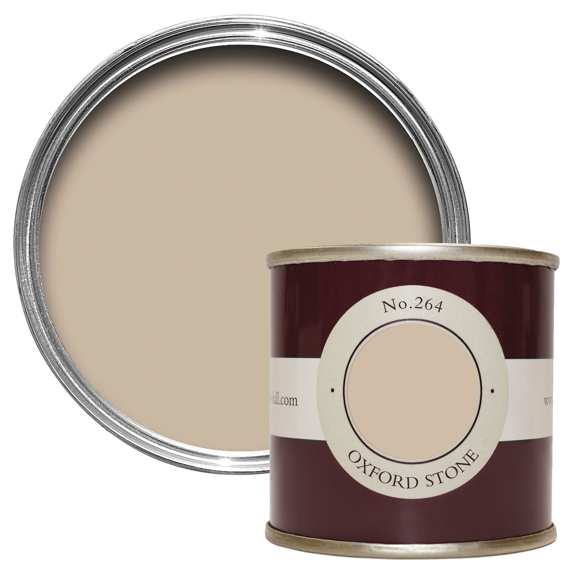 Farrow & Ball Estate Oxford Stone No.264 Matt Wall & ceiling Emulsion paint, 100ml Tester pot