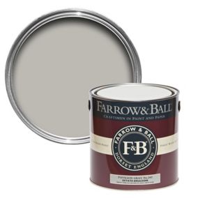 Farrow & Ball Estate Pavilion gray Matt Emulsion paint, 2.5L