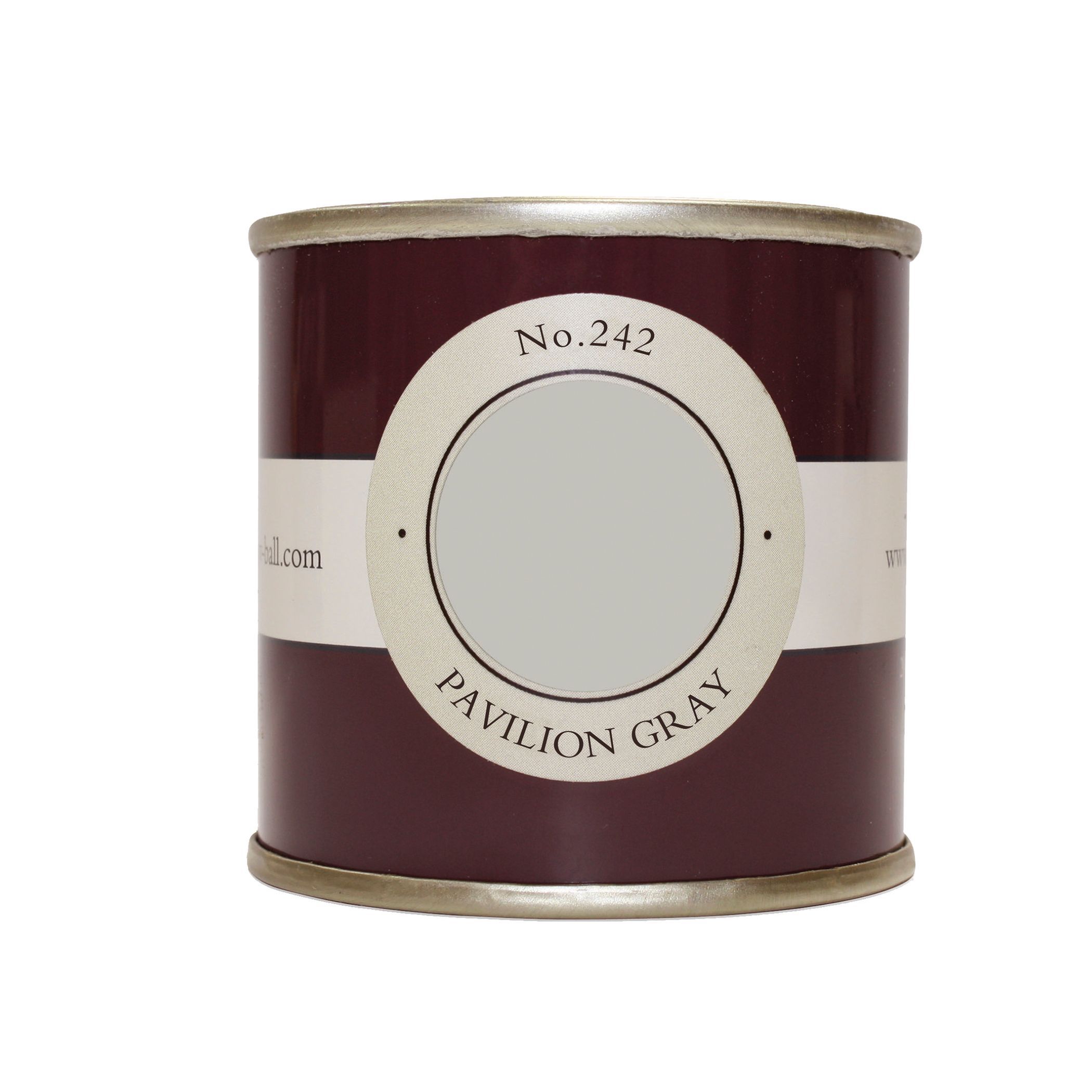 Farrow & Ball Estate Pavilion Gray No.242 Matt Wall & ceiling Emulsion paint, 100ml Tester pot