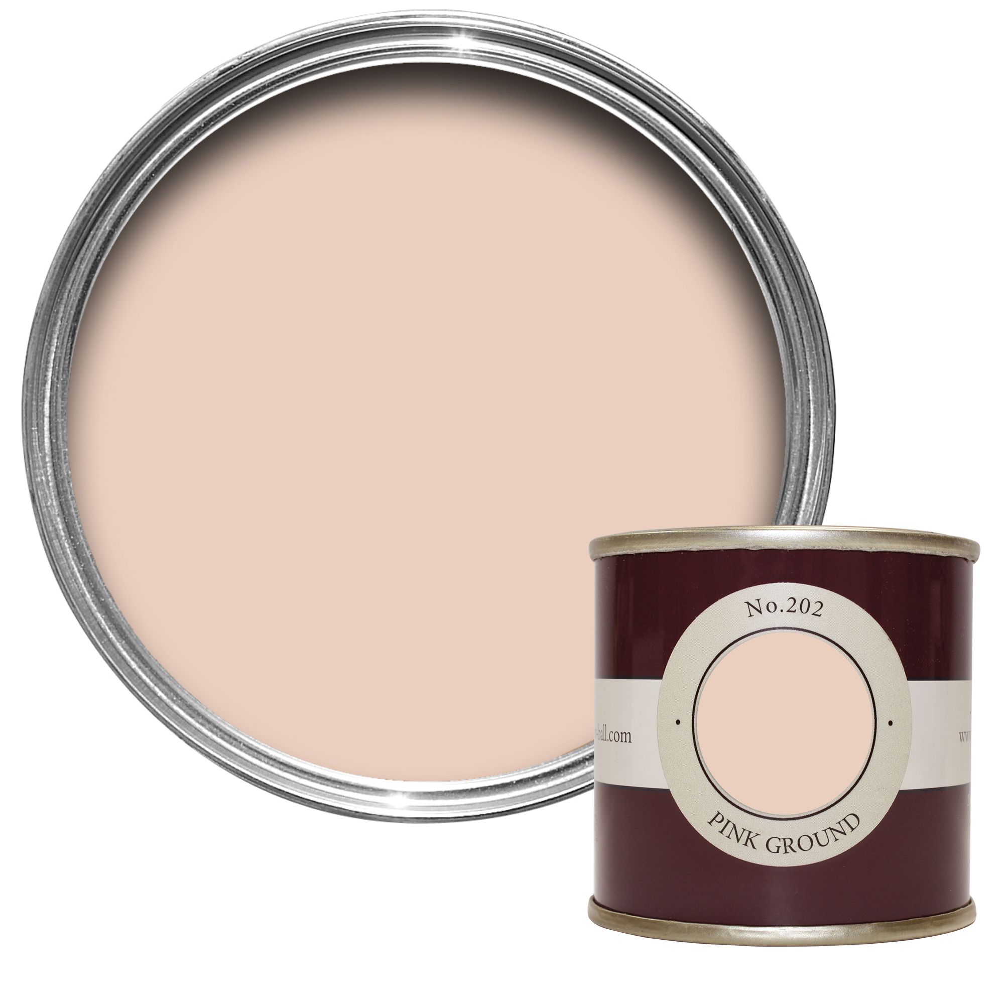 Farrow & Ball Estate Pink Ground Matt Wall & ceiling Emulsion paint, 100ml Tester pot