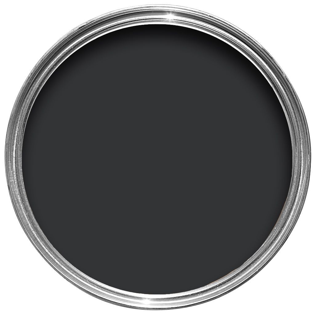 Farrow & Ball Estate Pitch black Emulsion paint, 100ml