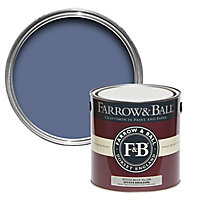 Farrow & Ball Estate Pitch blue Matt Emulsion paint, 2.5L