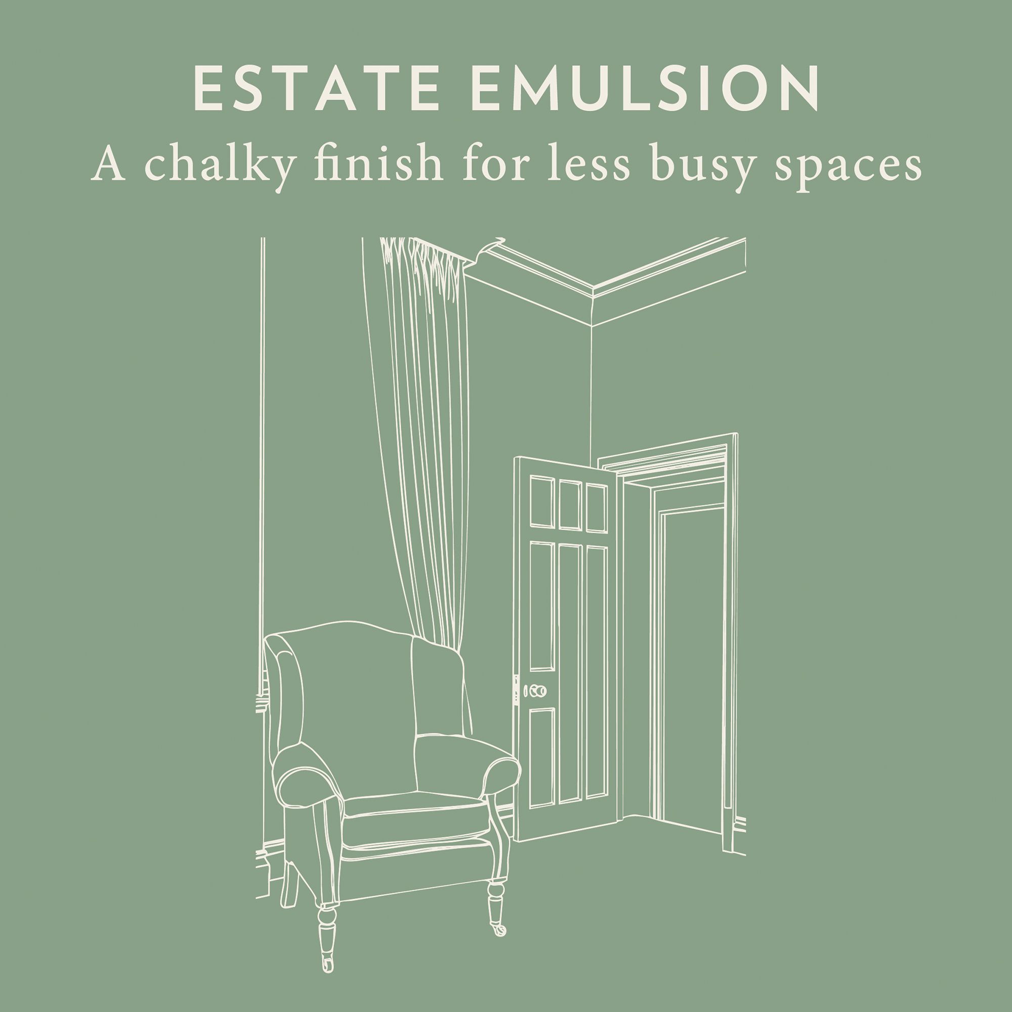 Farrow & Ball Estate Pointing Matt Wall & ceiling Emulsion paint, 2.5L