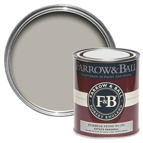 Farrow & Ball Estate Purbeck stone No.275 Eggshell Metal & wood paint, 0.75L