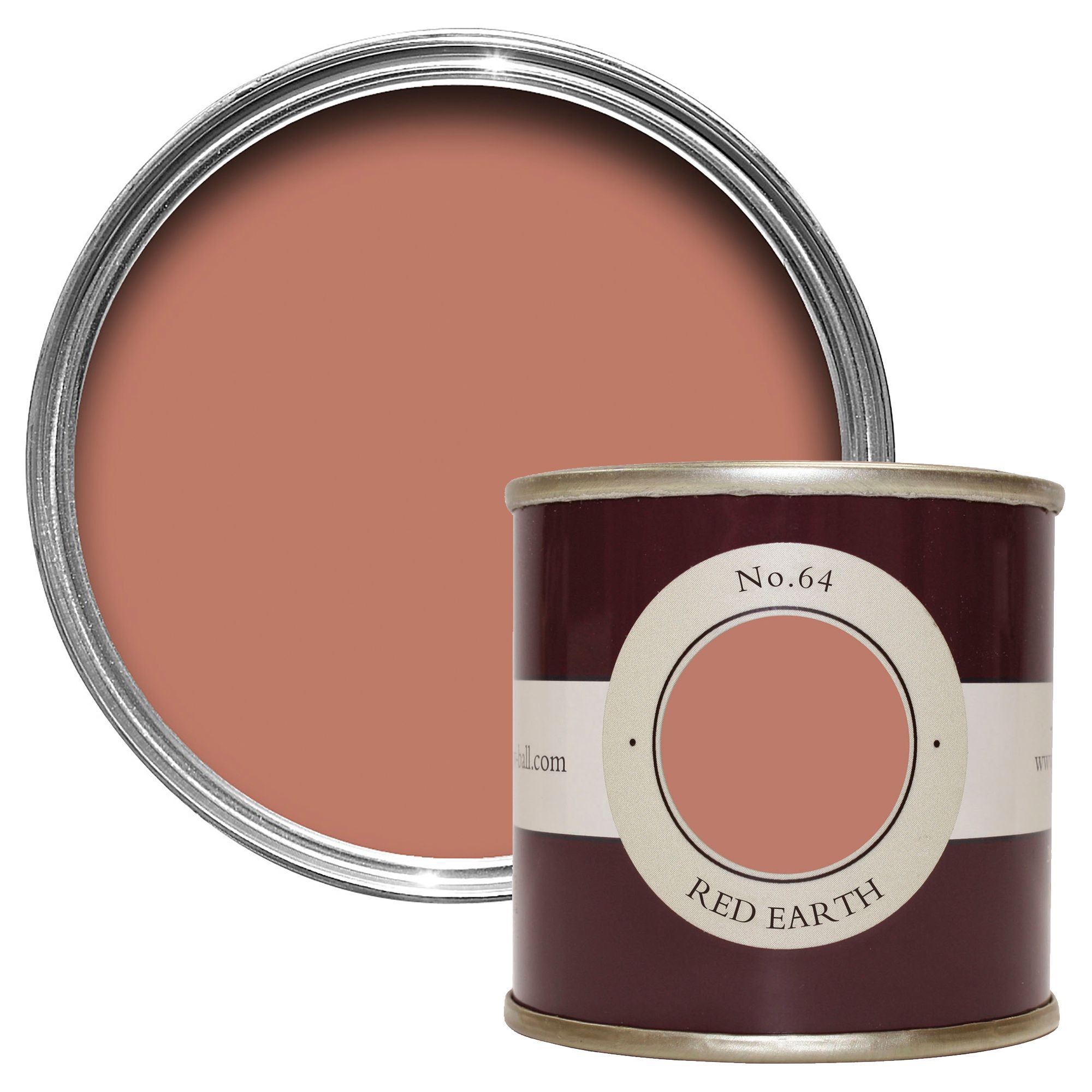 Farrow & Ball Estate Red earth No.64 Matt Wall & ceiling Emulsion paint, 100ml Tester pot