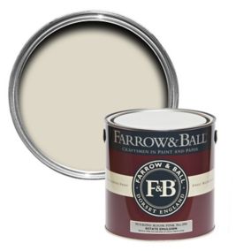 Farrow & Ball Estate School house white Eggshell Metal & wood paint, 2.5L