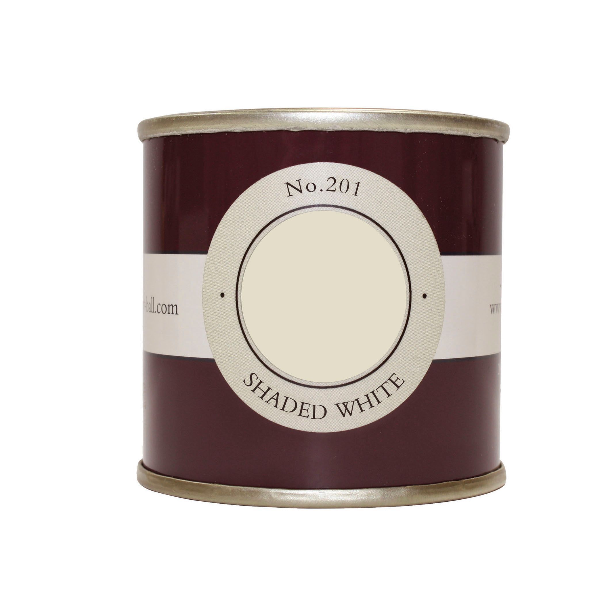 Farrow & Ball Estate Shaded White No.201 Matt Wall & ceiling Emulsion paint, 100ml Tester pot