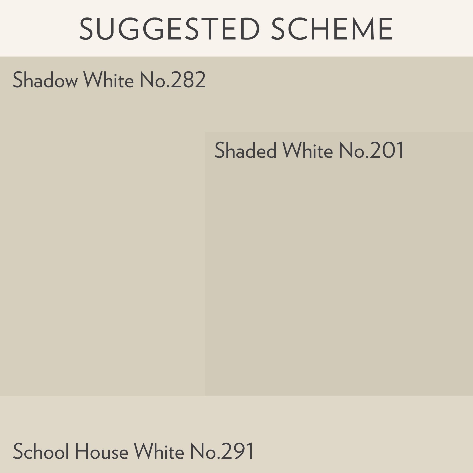 Farrow & Ball Estate Shadow White Matt Wall & ceiling Emulsion paint, 100ml Tester pot