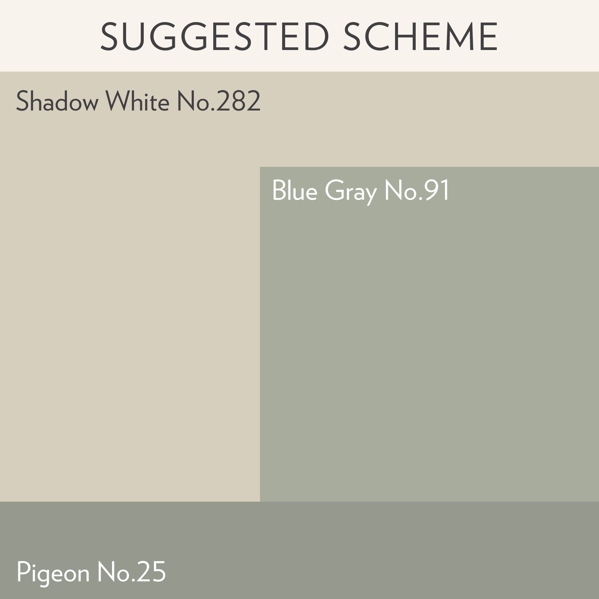 Farrow & Ball Estate Shadow White Matt Wall & ceiling Emulsion paint, 100ml Tester pot